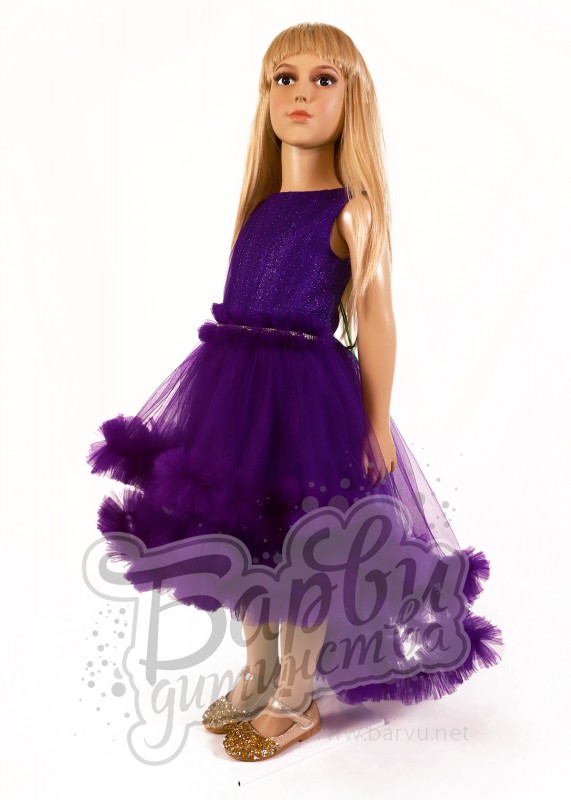 Святкове плаття - 003 (фіолетове)